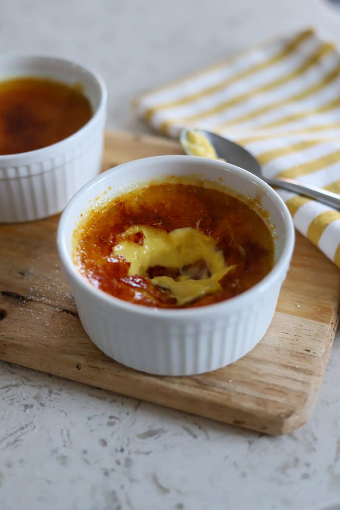 Unlock Gourmet: Simple Eggnog Crème Brûlée with a Shortcut